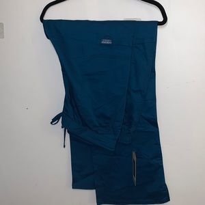 Cherokee scrub pants, teal, new w/ tags